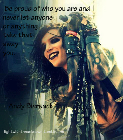 andy biersack quotes